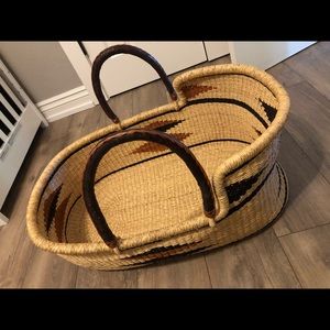 Hand Woven Baby Bassinet